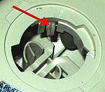 Abbildung 56: Andruckrolle der Maus für ihre Kugel